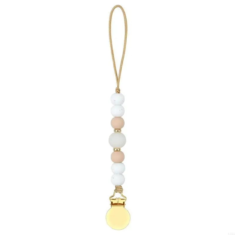 K1ma bébé ratification clips en silicone perles mannequin chaîne — Monptitlou