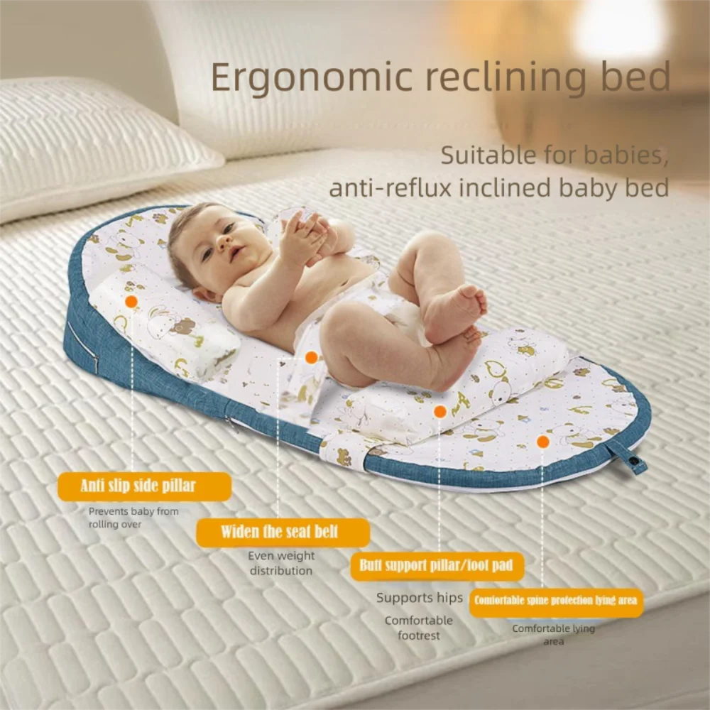 Nid de couchage pour bébé avec sac de transport — Monptitlou