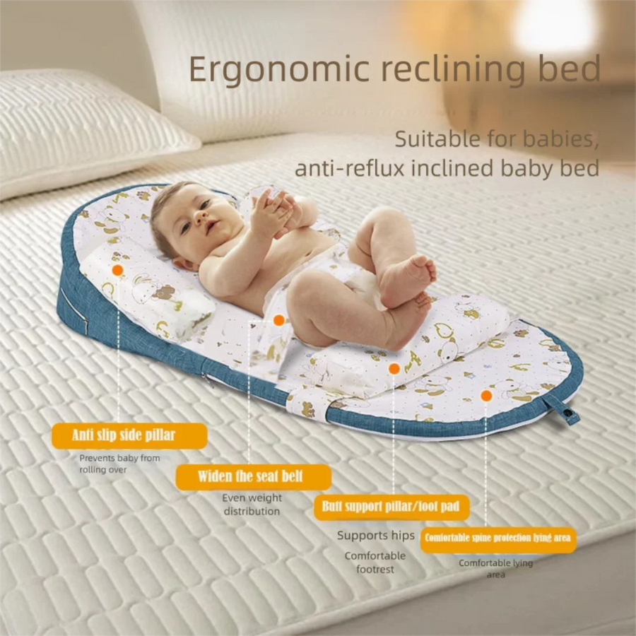 Nid de couchage pour bébé avec sac de transport — Monptitlou