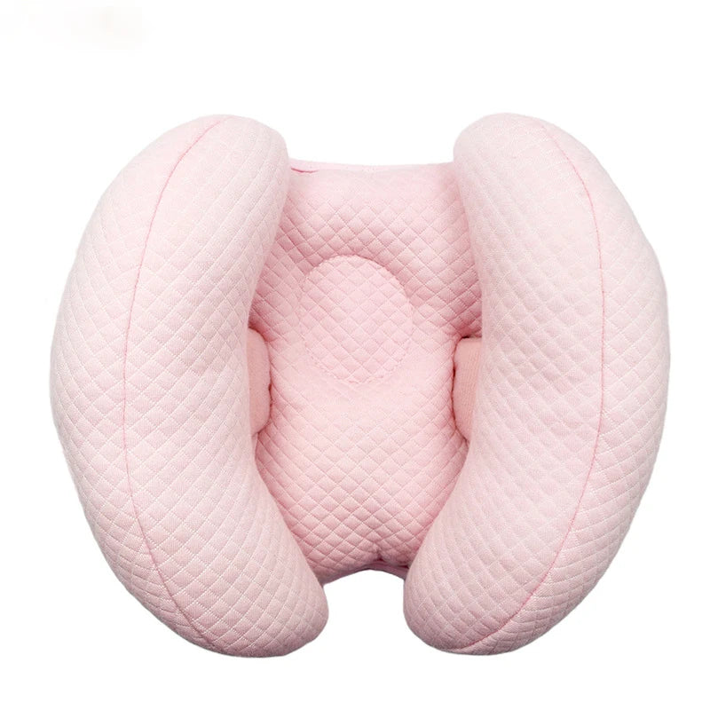 Oreiller bébé poussette bébé tête et cou soutien oreiller en forme de U appui-tête Fixation du corps Anti rouleau coussin d'école, photo 15