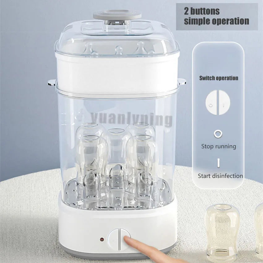 7L bébé électrique bouteille de vapeur stérilisateur biberon — Monptitlou