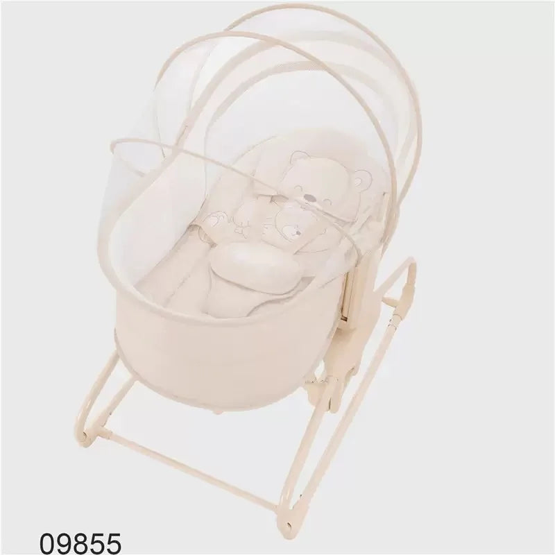 Chaise à bascule électrique pour bébé, lit à bascule confortable — Monptitlou