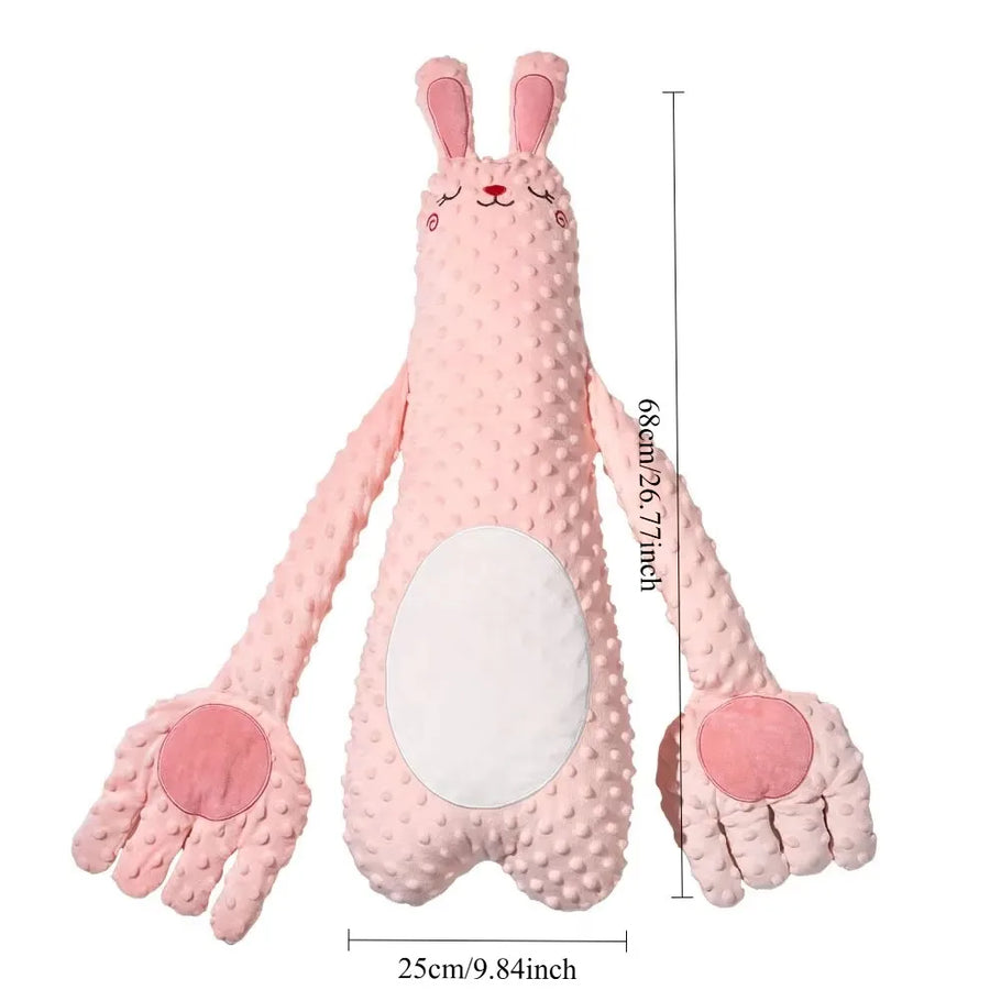 Peluche de sommeil pour bébé, oie et girafe — Monptitlou