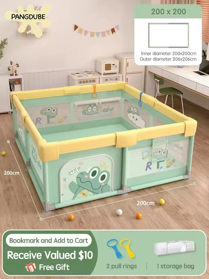 Parc pliable pour bébé motif panda, 4 tailles — Monptitlou