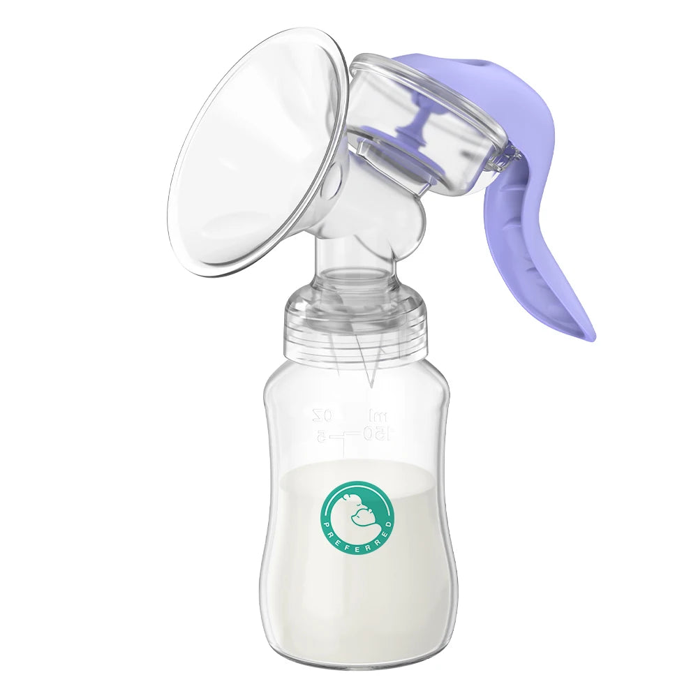 Tire-lait manuel en silicone de qualité alimentaire sans BPA — Monptitlou Image