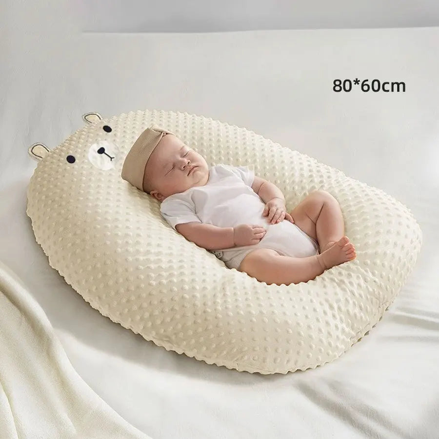 Coussin d'allaitement en U, garnissage moelleux — Monptitlou