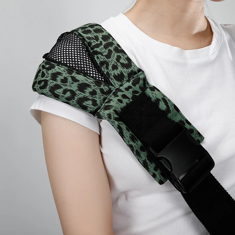 Écharpe de portage à bandoulière, motif rétro — Monptitlou