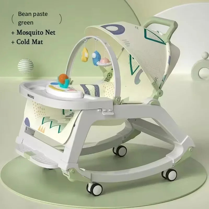 Chaise à bascule pour bébé, chaise à bascule multifonctionnelle pour — Monptitlou