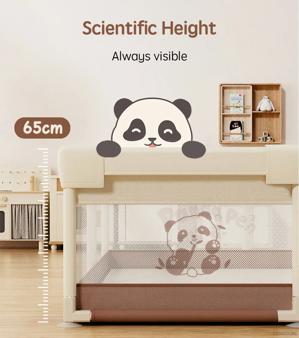Parc pliable pour bébé motif panda, 4 tailles — Monptitlou