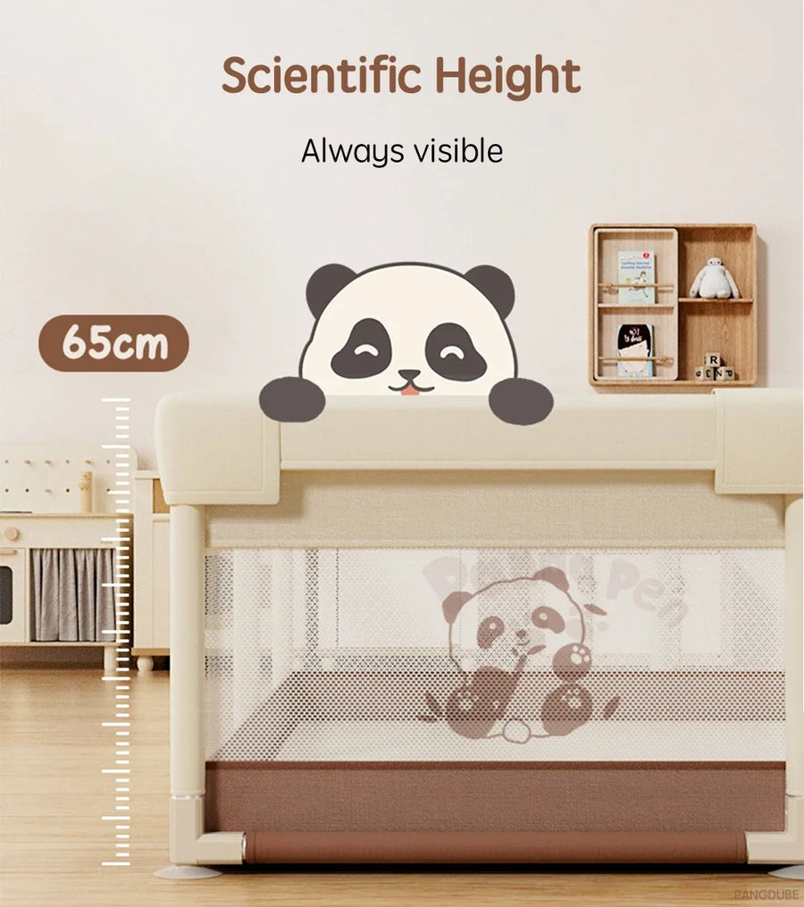 Parc pliable pour bébé motif panda, 4 tailles — Monptitlou