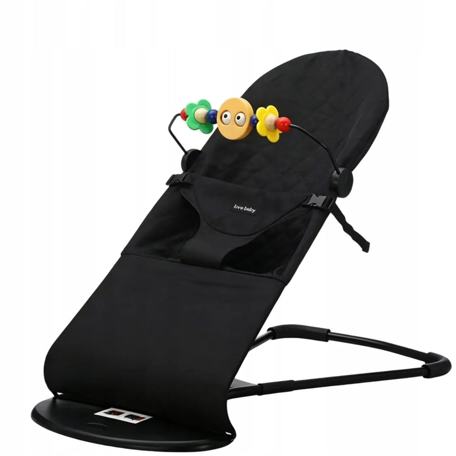 ▶ Transat Bébé Pliable 2-en-1 – Balancelle Réglable pour Nourrisson — Monptitlou