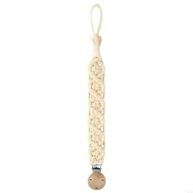 Clips sucette en Crochet simples, chaîne sucette en coton — Monptitlou