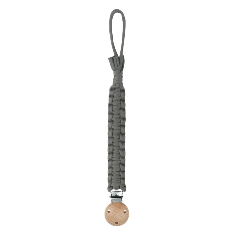 Attache-tétine en coton pour bébé, chaîne de sucette pour nouveau-né — Monptitlou