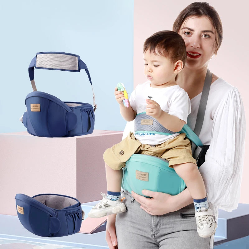 Porte-bébé ergonomique 4 en 1 avec siège de hanche