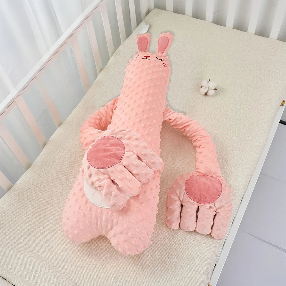 Peluche de sommeil pour bébé, oie et girafe — Monptitlou Image