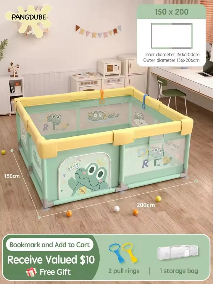 Parc pliable pour bébé motif panda, 4 tailles — Monptitlou