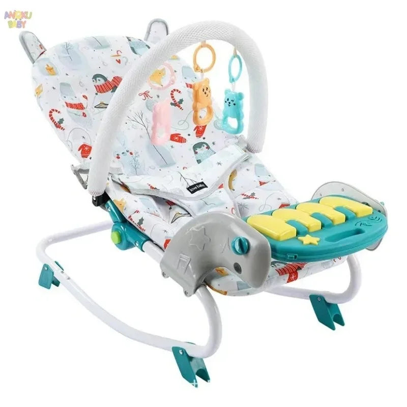 Chaise berçante pour bébé réglable sur 3 hauteurs — Monptitlou