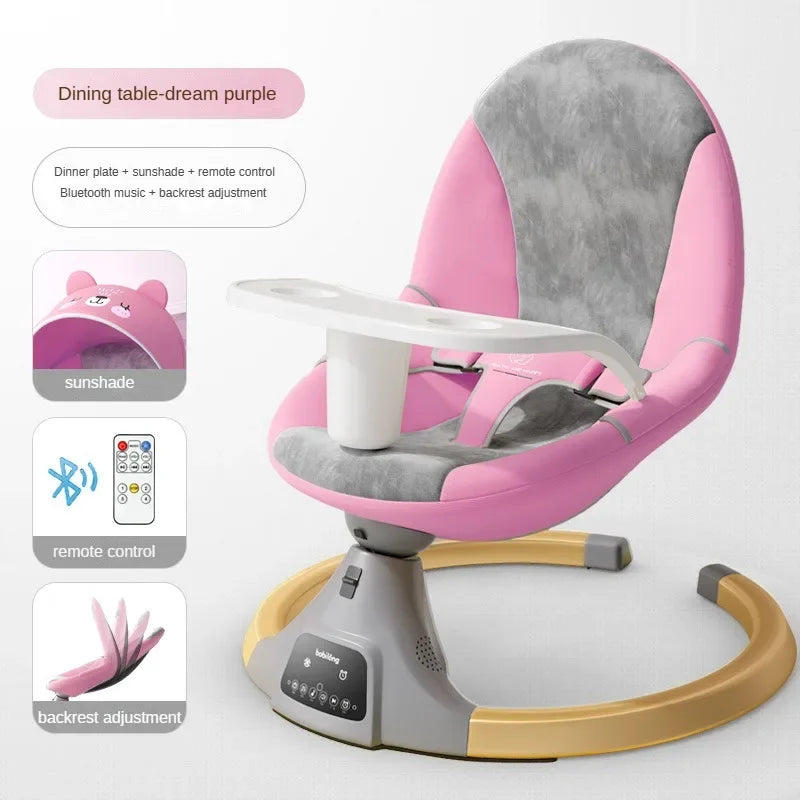 Chaise à bascule pour bébé, chaise apaisante — Monptitlou