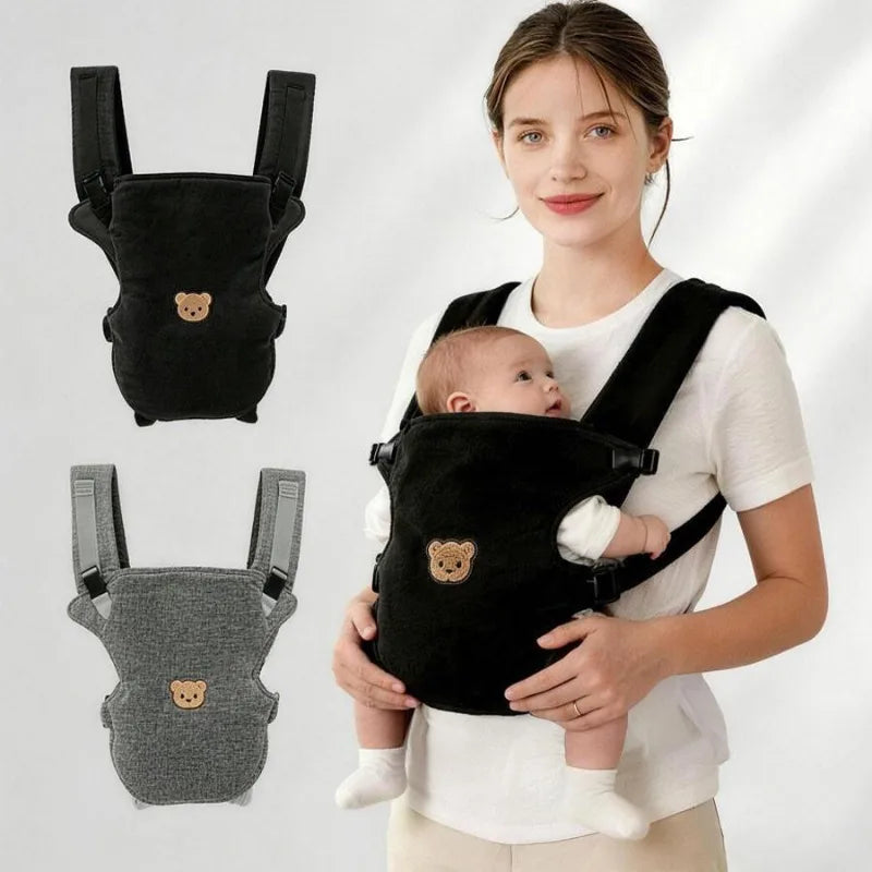 Porte-bébé ergonomique 4 en 1, noir — Monptitlou