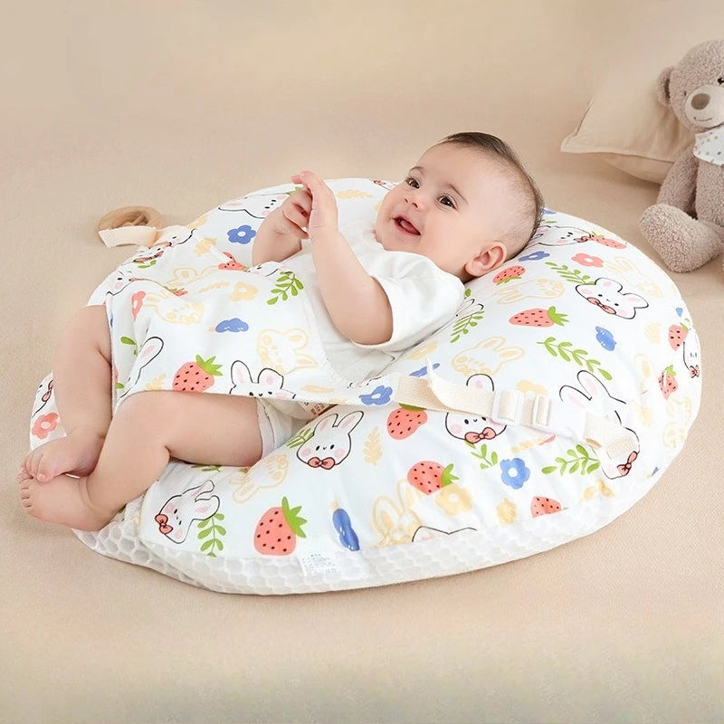 Coussin d'allaitement en U, housse imprimée — Monptitlou Image
