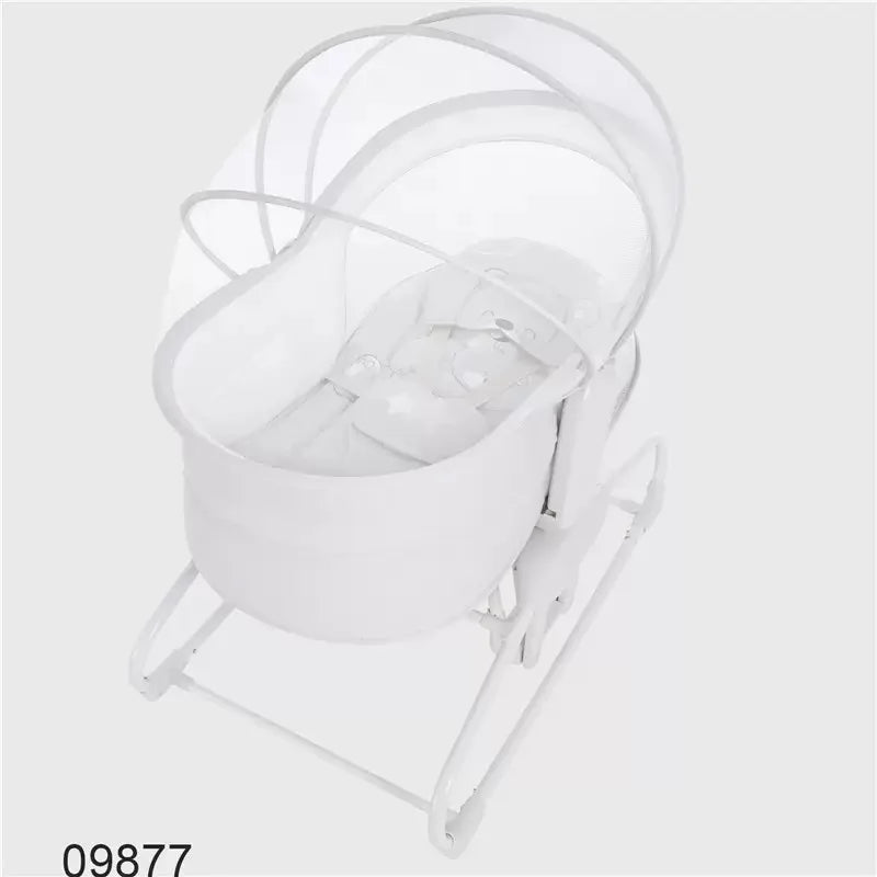 Chaise à bascule électrique pour bébé, lit à bascule confortable — Monptitlou