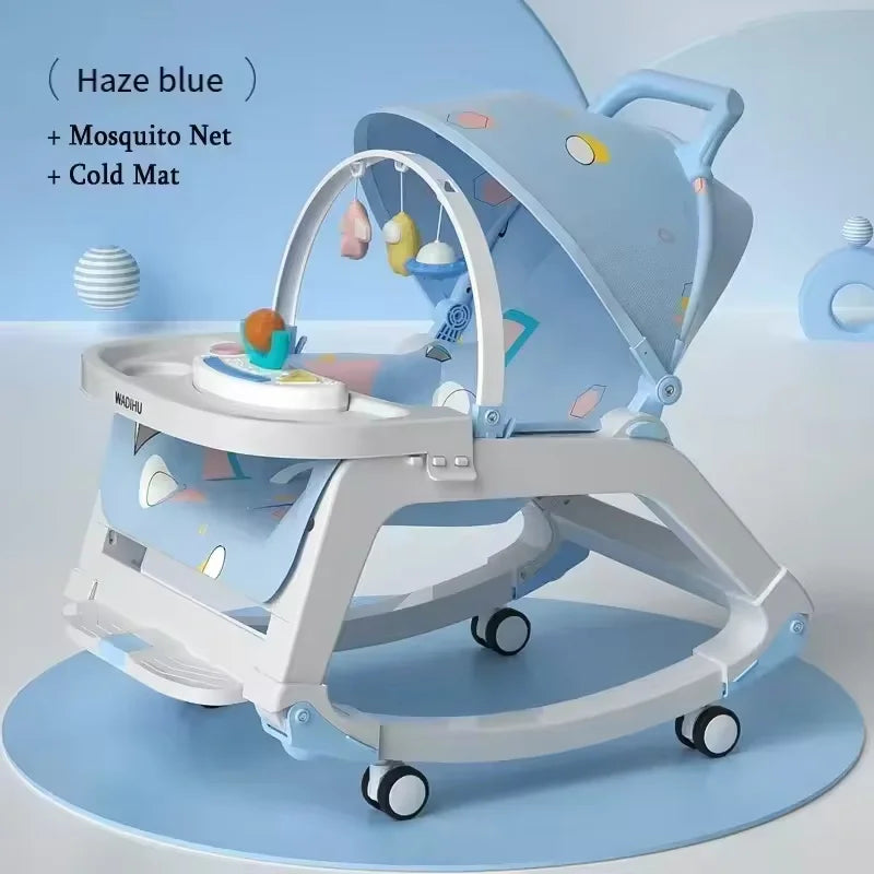 Chaise à bascule pour bébé, chaise à bascule multifonctionnelle pour — Monptitlou