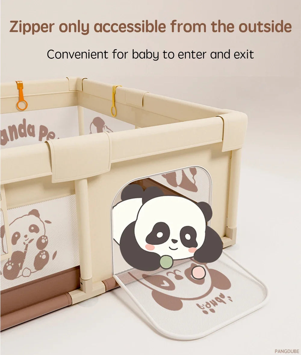 Parc pliable pour bébé motif panda, 4 tailles — Monptitlou