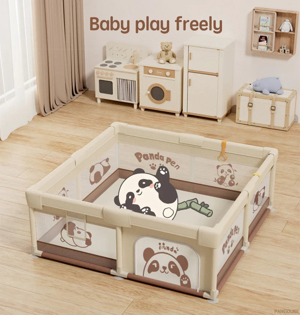 Parc pliable pour bébé motif panda, 4 tailles — Monptitlou