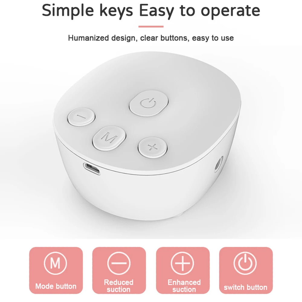 Tire-lait électrique double mains libres pour l'allaitement — Monptitlou