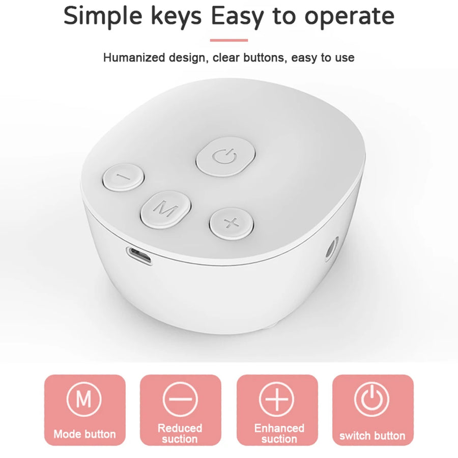 Tire-lait électrique double mains libres pour l'allaitement — Monptitlou