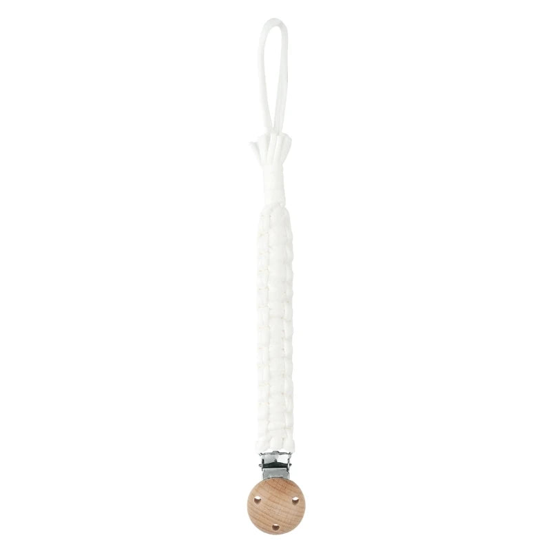 Attache-tétine en coton pour bébé, chaîne de sucette pour nouveau-né — Monptitlou