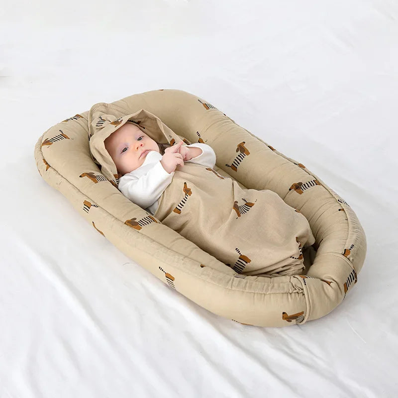 Berceau de voyage portable pour bébé, pliable — Monptitlou