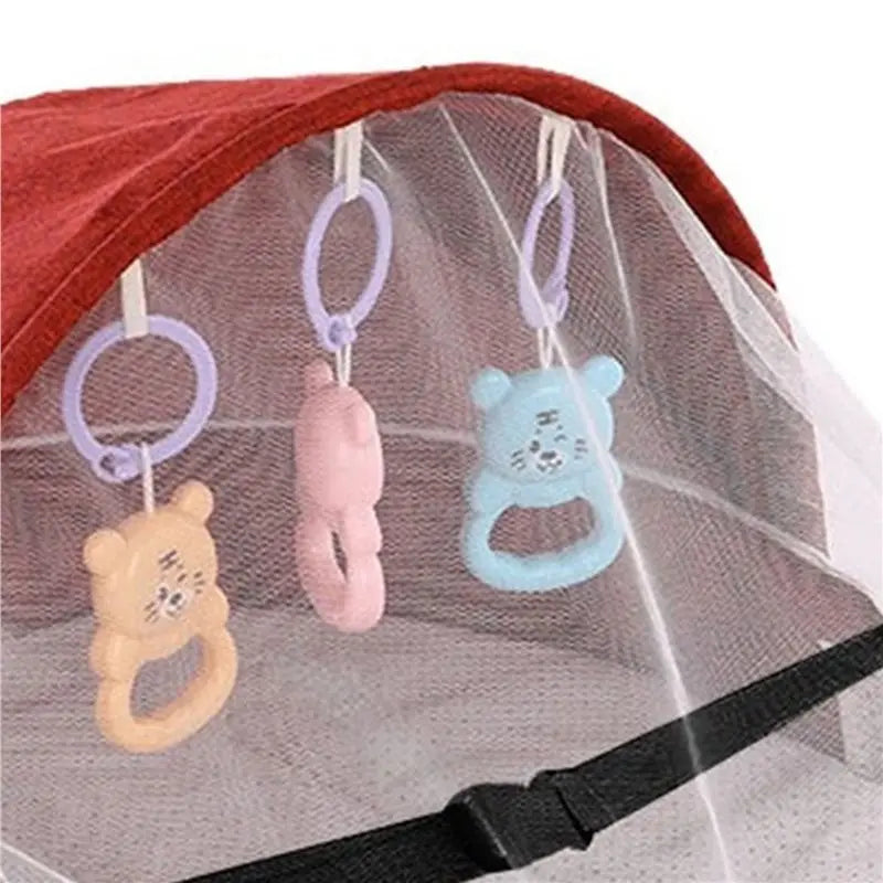 Lit nomade pliable pour bébé avec moustiquaire — Monptitlou