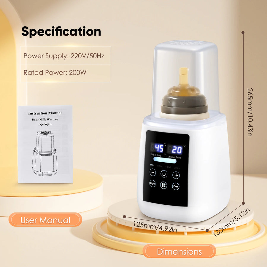 Chauffe-biberon électrique rapide 6 en 1 — Monptitlou
