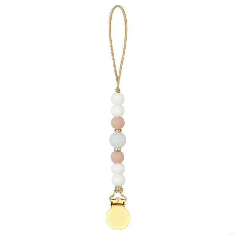 K1ma bébé ratification clips en silicone perles mannequin chaîne — Monptitlou