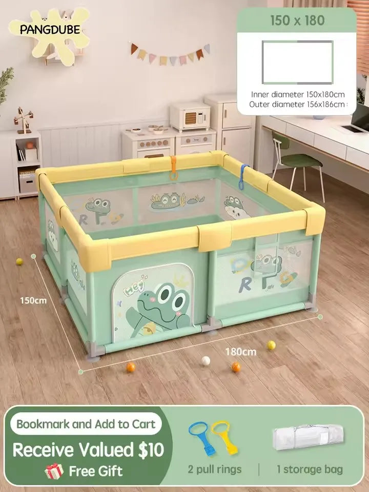 Parc pliable pour bébé motif panda, 4 tailles — Monptitlou