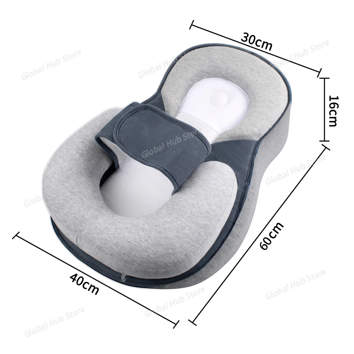 Nid de couchage pour nouveau-né avec matelas — Monptitlou Image
