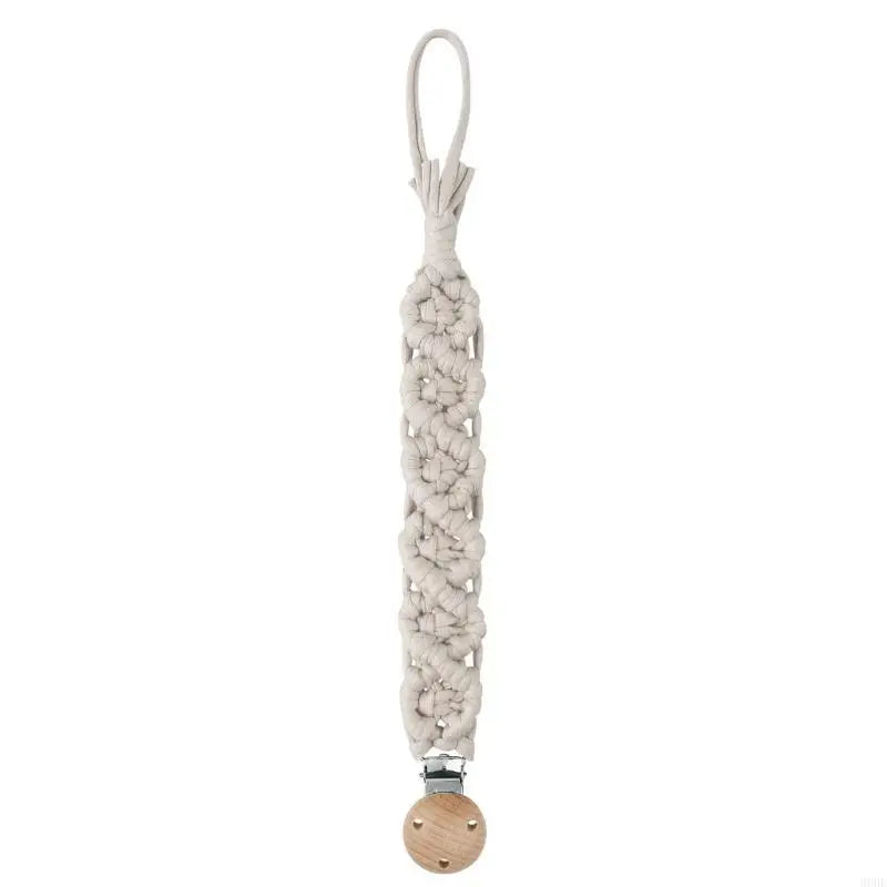 Clips sucette en Crochet simples, chaîne sucette en coton — Monptitlou