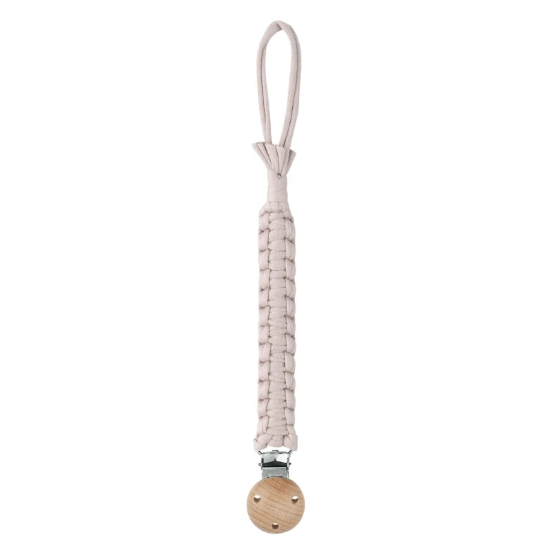 Attache-tétine en coton pour bébé, chaîne de sucette pour nouveau-né — Monptitlou