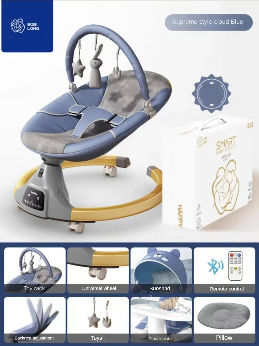 Chaise à bascule pour bébé, chaise apaisante — Monptitlou