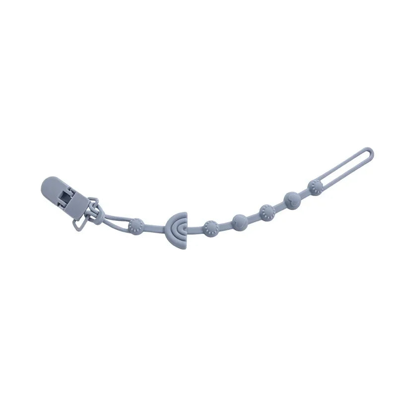 Attache-sucette pour bébé, 1 pièce, sans BPA, en silicone — Monptitlou