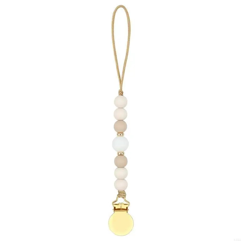 K1ma bébé ratification clips en silicone perles mannequin chaîne — Monptitlou