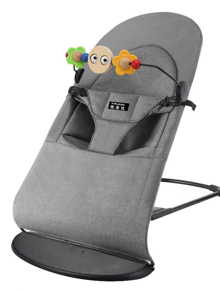 Siège de transat pour bébé, à mécanisme manuel, avec mouvement naturel — Monptitlou