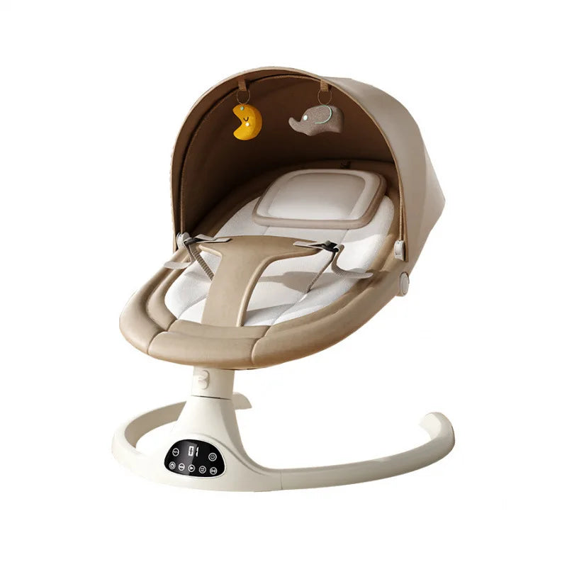 Chaise berçante électrique pour bébé avec réglage multifonctionnel du — Monptitlou
