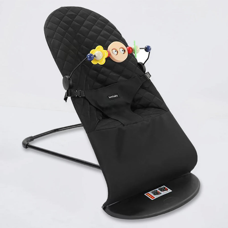 Chaise à bascule pliable pour bébé, avec jouets — Monptitlou