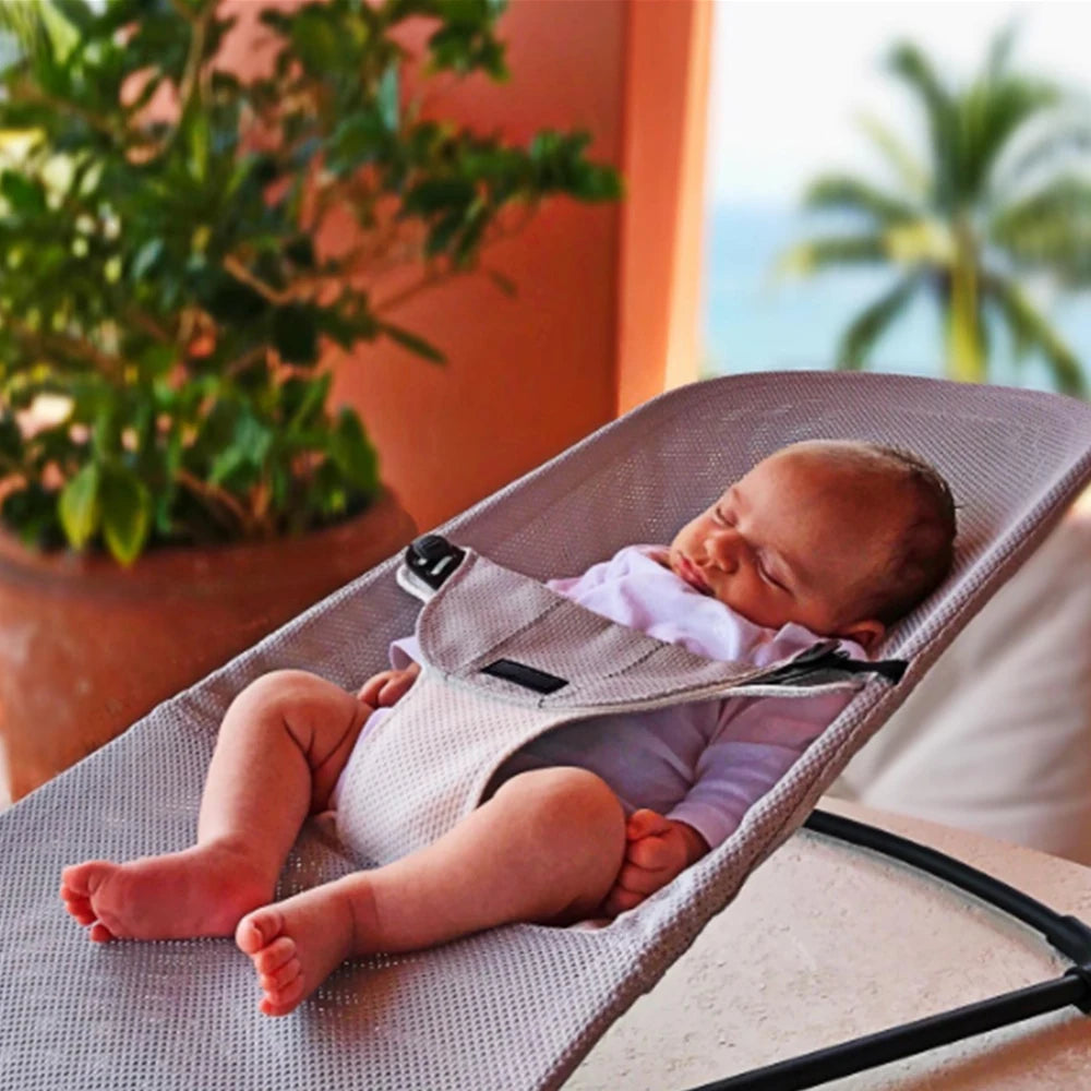 Chaise à bascule pour bébé avec jouets, Transat Bébé 0-18 Mois — Monptitlou