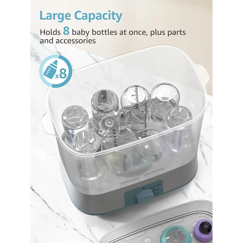 Désinfectant à vapeur électrique pour bébé, biberon pour nouveau-né — Monptitlou