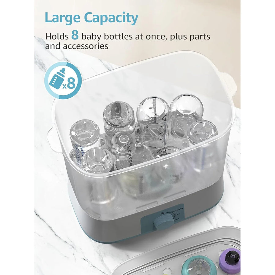 Désinfectant à vapeur électrique pour bébé, biberon pour nouveau-né — Monptitlou