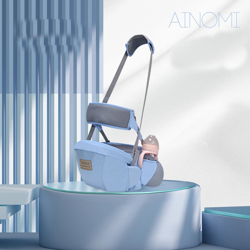 Porte-bébé Ergonomique 4-en-1 pour Nouveau-né et Bébé, Siège de Hanche — Monptitlou