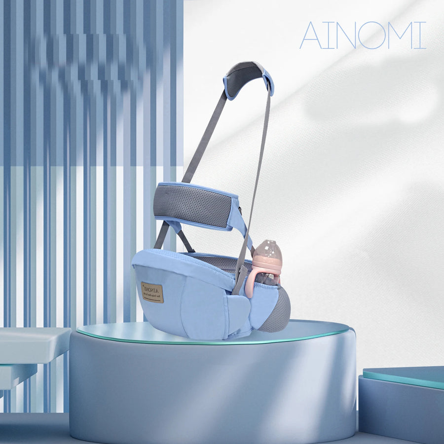 Porte-bébé Ergonomique 4-en-1 pour Nouveau-né et Bébé, Siège de Hanche — Monptitlou